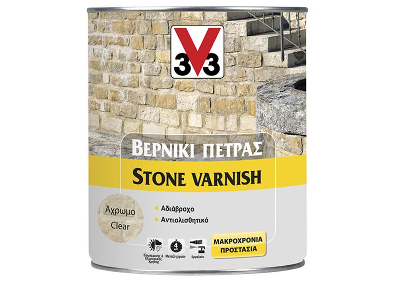 V33 2,5l stone varnish clear, , medium image number null