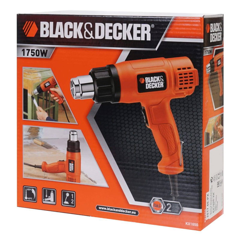 Heat gun 1750w black & decker kx1650, , medium image number null