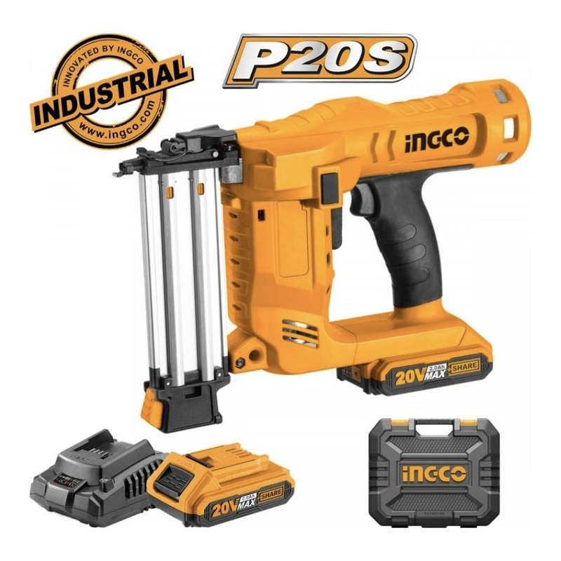 Ingco καρφωτικό μπαταρίας cbnli2002 20v, , medium-null