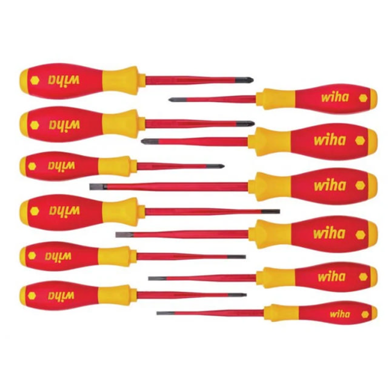 Wiha slimfix screwdriver set 12pcs vde-null