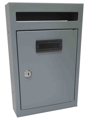 Vulcania mail box grey 30x20x3cm, , medium