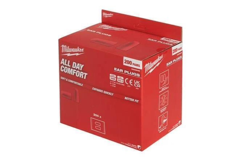 4932480465 - foam ear plugs (200 pairs) (171005)-null