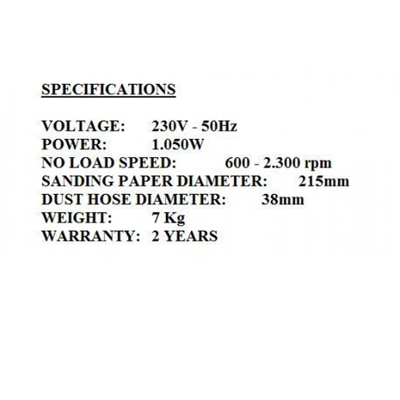 Total drywall sander 1.050w, , medium-null
