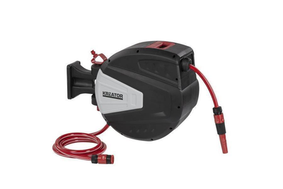 Krtgr6711 auto rewind reel with 15m hose (171115), , medium