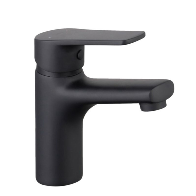 Inventiv juba washbasin mixer low black mat-null