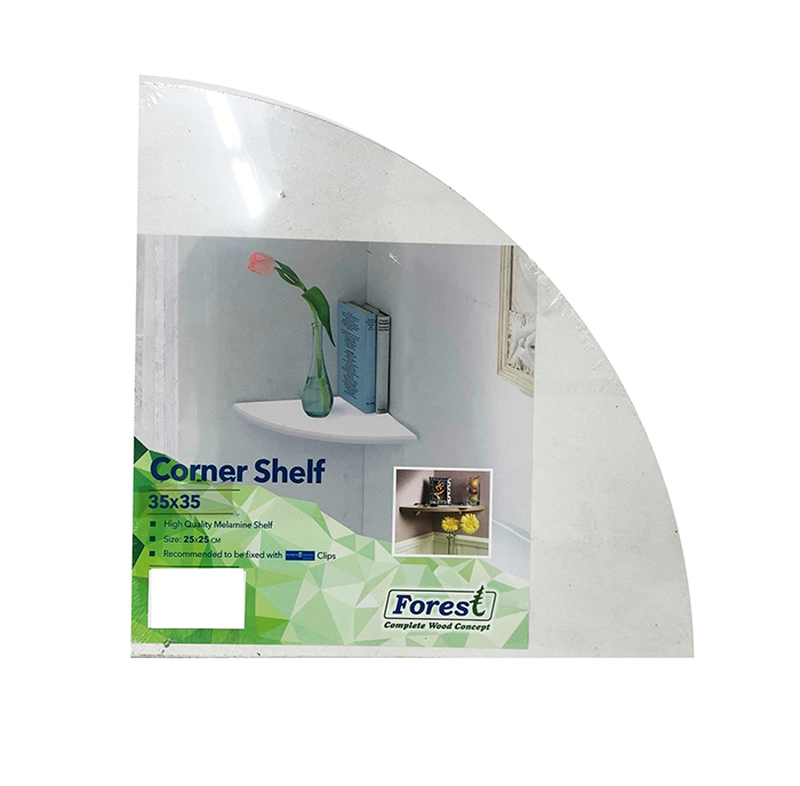 Product image: Corner shelf 35cm white, , medium-null
