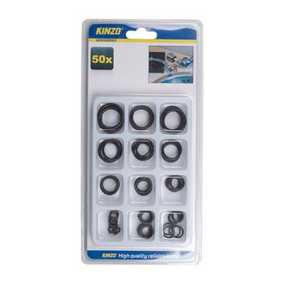 Kinzo 00118 σετ λαστιχάκια (φλάντζες ) για βρύσες 50 τμχ, , medium