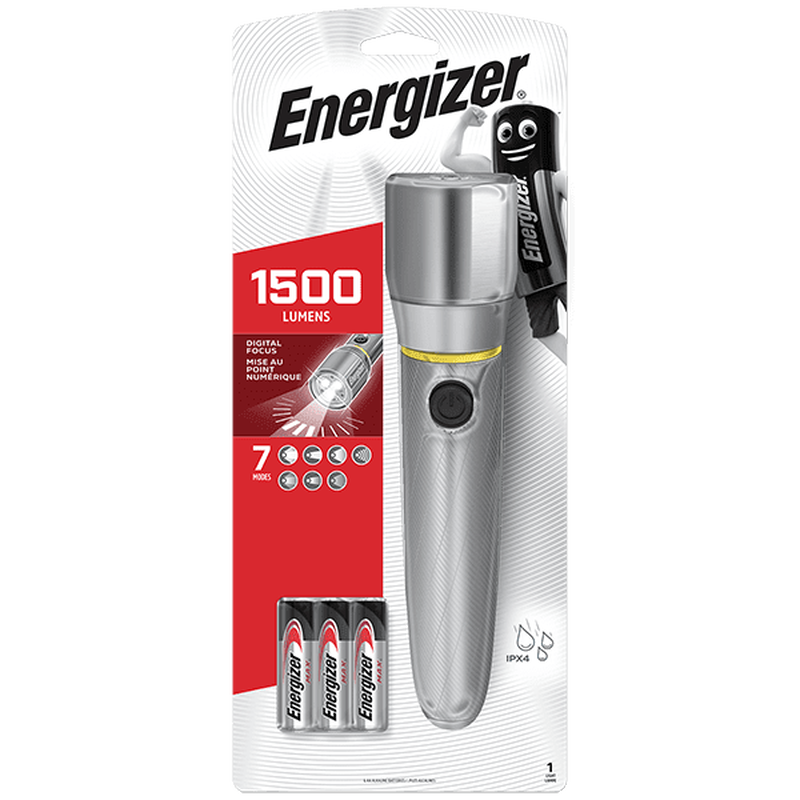 Energizer light torch 1500 lumens (6xaa) &ndash; vision HD metal, , medium-null