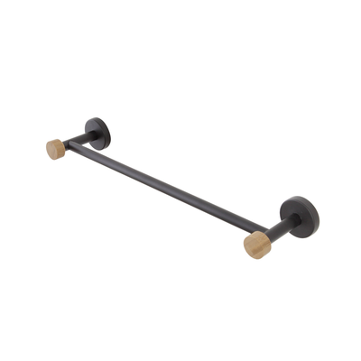 Feridras black towel rail