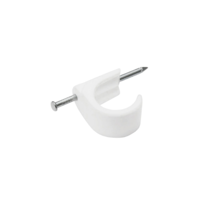 Pvc clips with nail d15-d16
