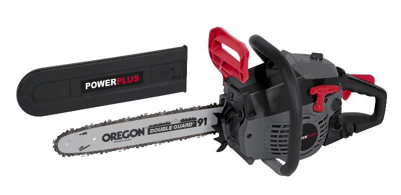Powerplus poweg2010 chainsaw 37,2cc 350mm, , medium image number null