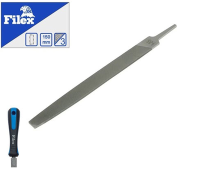 Filex files flat 6 150mm smooth, , medium