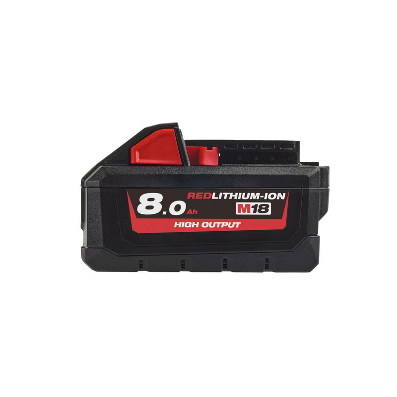 Milwaukee m18hb8 high output li-ion battery 18v 8.0 ah-null