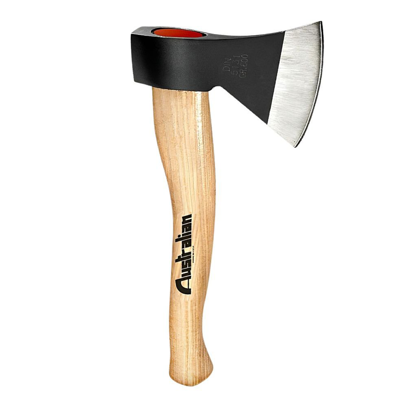 Product image: Γερμανικού τύπου τσεκούρι 800gr με ξύλινη λαβή για καυσόξυλα & υπαίθριες εργασίες, , medium-null