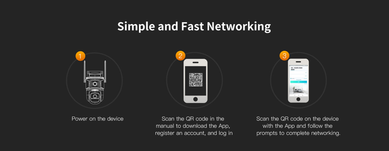 Vstarcam outdoor camera Wi-Fi dual lens 3mp ip66 waterproof, , medium-null