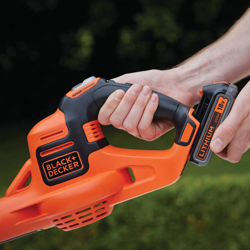 18v lithium-ion cordless boost leaf blower gwc1820pc-qw black & decker, , medium image number null