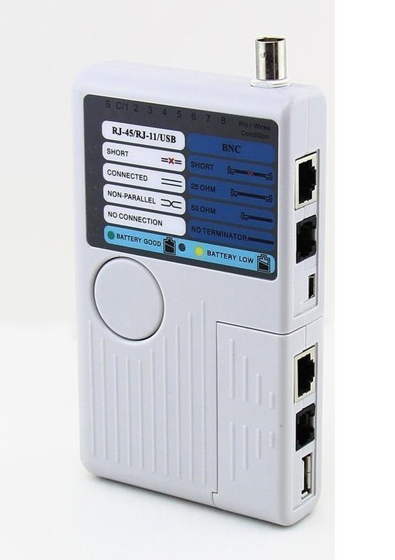 Noyafa nf-3468 network tester rj45/USB/bnc, , medium-null