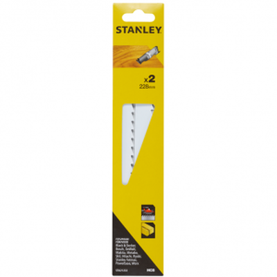 Λεπιδα σπαθοσεγας 305mm 2pcs wood-pvc hs sta21252-xj stanely