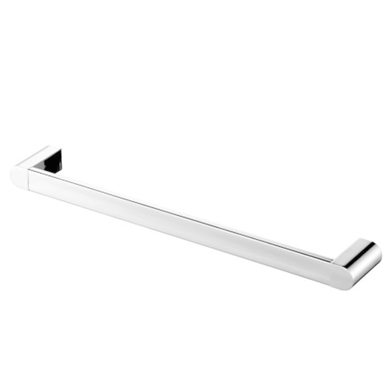 Bisk bath towel rail futura 460mm metallic black-null