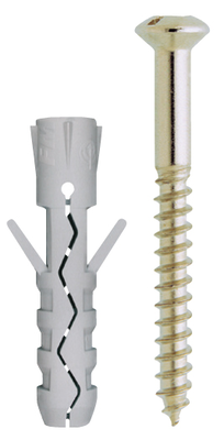 Friulsider screw with plug 8x40 10pcs
