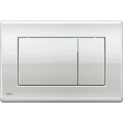 Flush plate basic chrome polished (alcadrain)