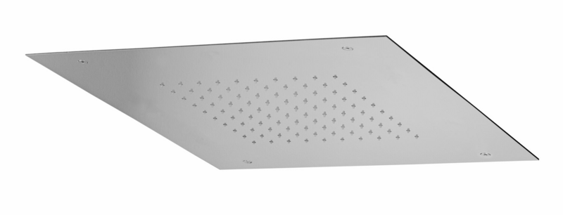 Paffoni boston 500x500mm square shower head with antiscale system chrome, , medium-null