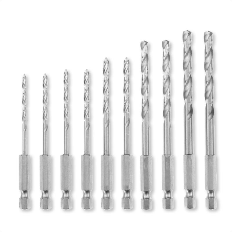 Einhell s-case metal drill bit set 10pcs, , medium-null