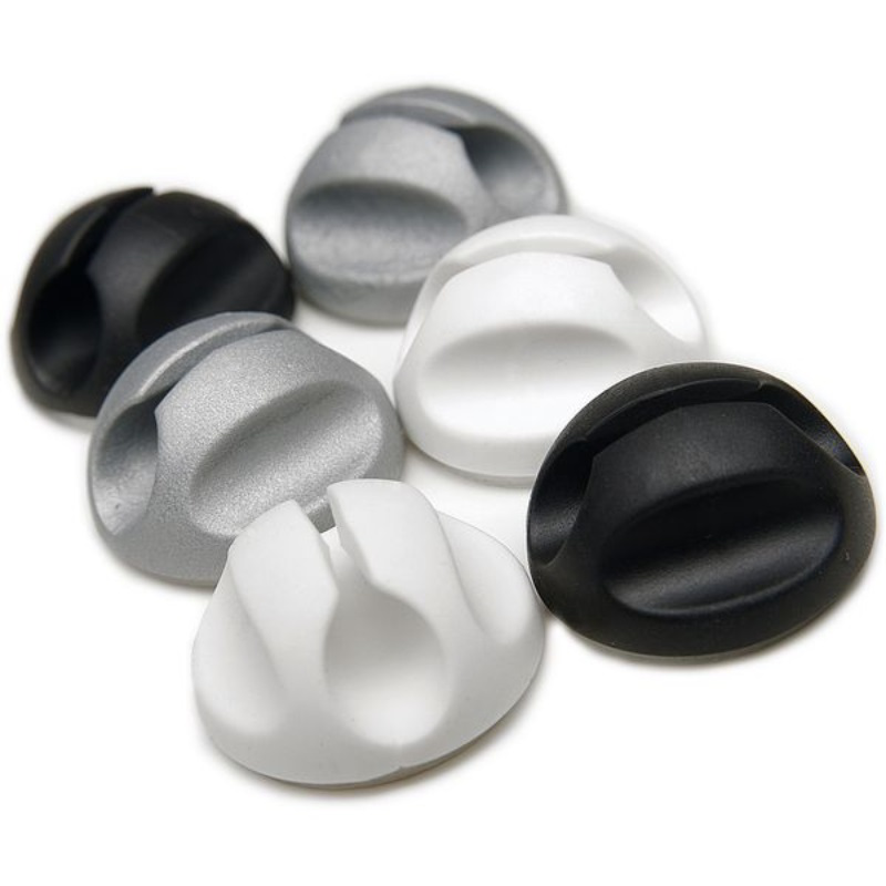 Product image: D-line βασεις ταξιδευσης καλωδιων 6τμχ, , medium-null