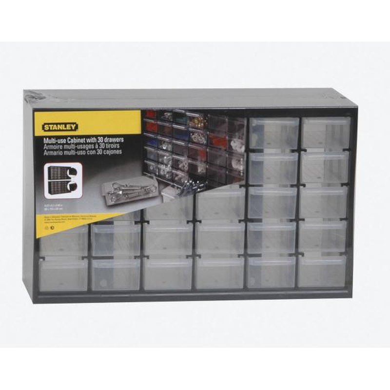 Product image: Stanley κουτι αποθηκευσης πολλαπλων χρησεων με 30 μικρα συρταρια, , medium-null