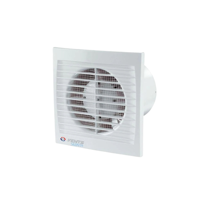 Ventilator φ120mm plastic white with timer