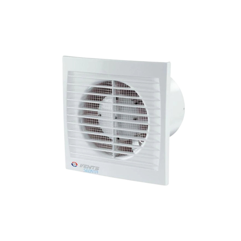 Ventilator φ120mm plastic white with timer image number null