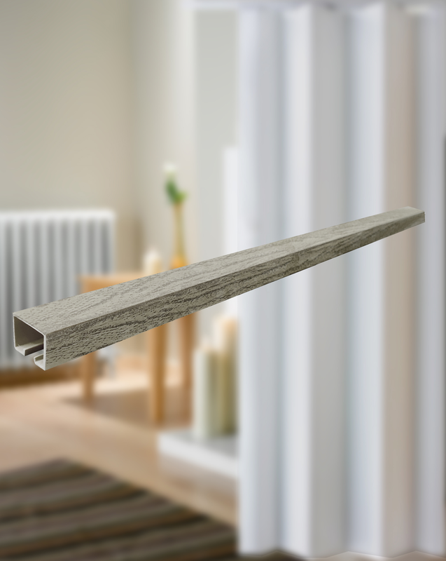 Atrium rail for fold door 2m grey, , medium-null