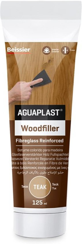 Beissier aguaplast teak woodfiler 125ml, , medium-null