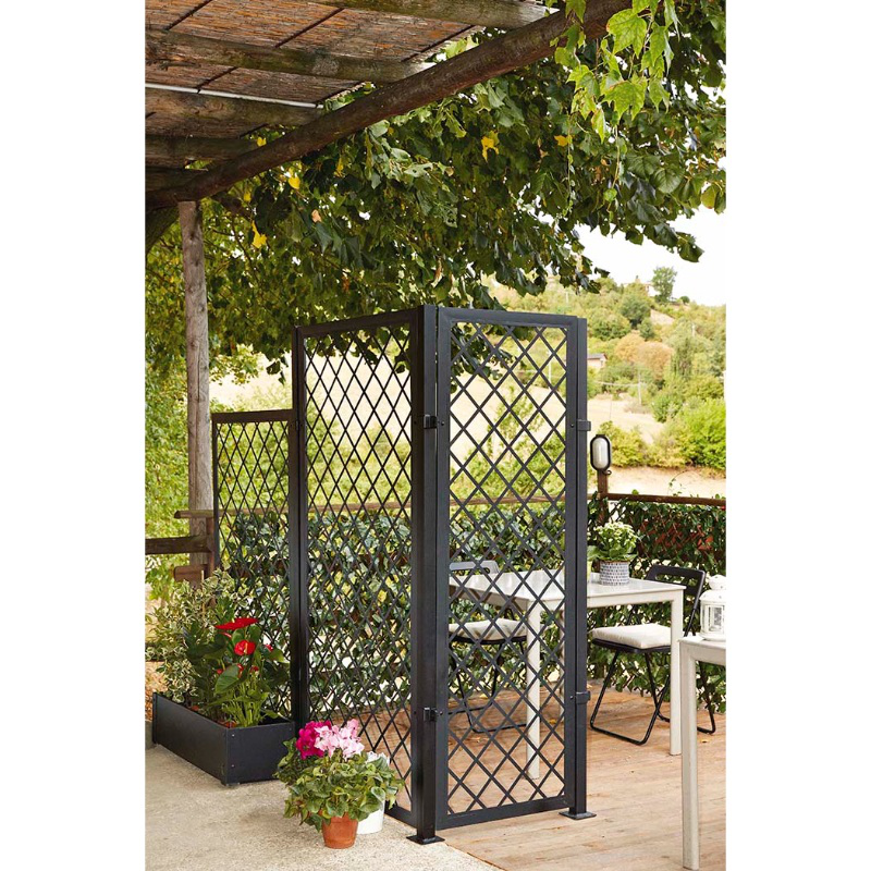 Verdemax &mu;&epsilon;&tau;&alpha;&lambda;&lambda;&iota;&kappa;&omicron; &kappa;&alpha;&phi;&alpha;&sigma;&omega;&tau;&omicron; 1.8m x 0.9m - &alpha;&nu;&theta;&rho;&alpha;&kappa;&iota; anthracite, , medium-null