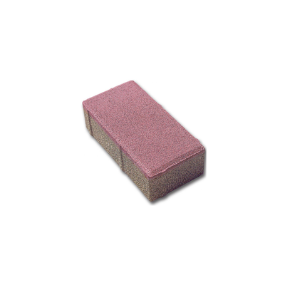 Garden bricks 10x20x6cm red, Red, medium