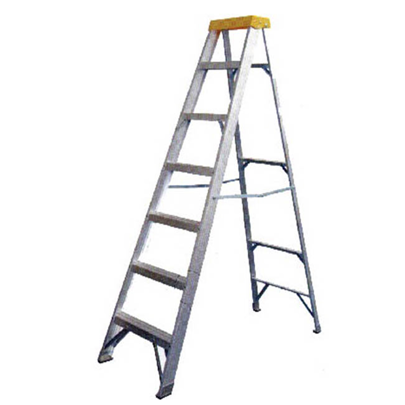 Aluminium professional stepladder ao21-106 6+1 steps 188cm-null