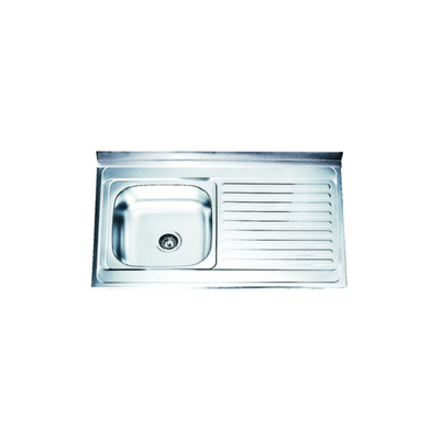 Kitchen sink 10060r right 1000x600x160mm s/s