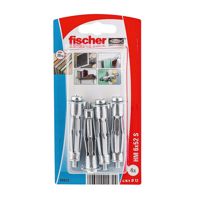 Fischer hm 6x52mm wall anchor, , medium
