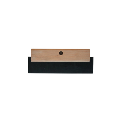 Rubber blade squeegee with wooden handle 50x200mm, , medium