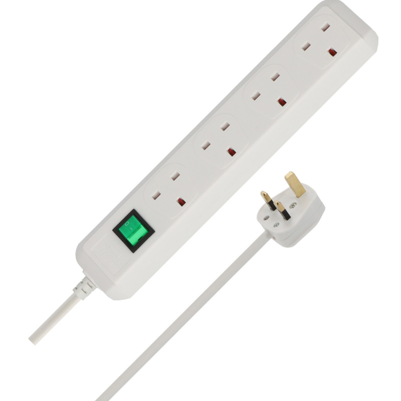 Brennenstuhl extension eco/line 4s white-null