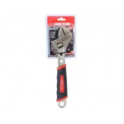Dekton 12” sure grip adjustable spanner dt20444, , medium