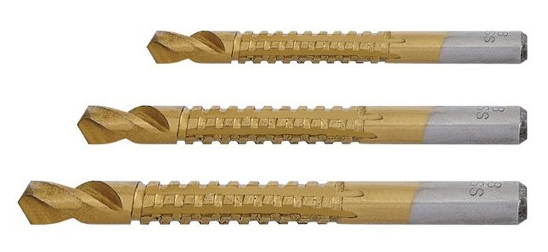 Graphite 3pcs hss saw drilis, , medium-null