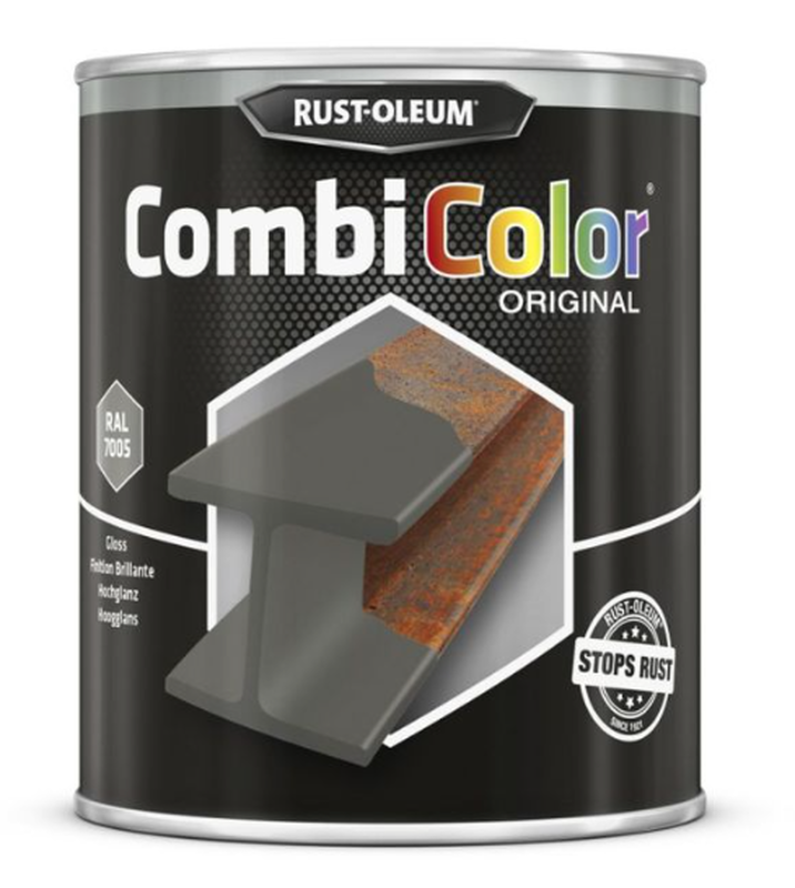 Rustoleum combicolor navy blue ral 7005 gloss 750ml image number null