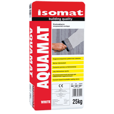 Aquamat grey 25kg isomat - waterproofing cement based slurry