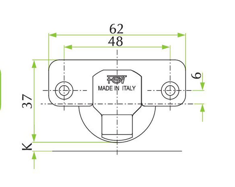Kitchen cabinet hinges 18mm 2pcs fgv, , medium image number null