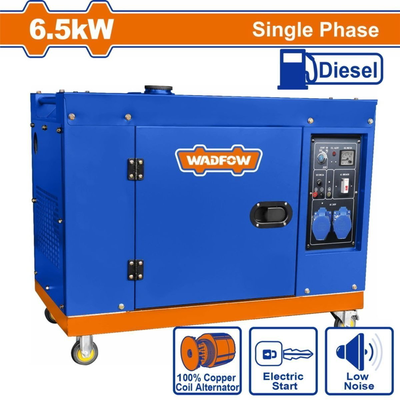 Wadfow silent diesel Generator 6.500w (wdg2a80), , medium