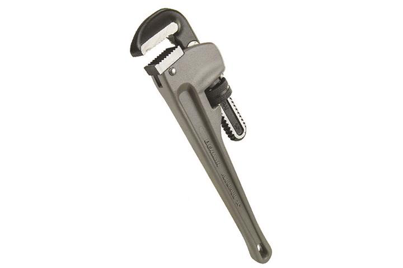 Heavy duty aluminium pipe wrench  (a13996) image number null