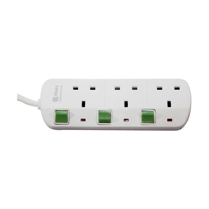 Πολύμπριζο 3 θέσεων uk 3m image number null