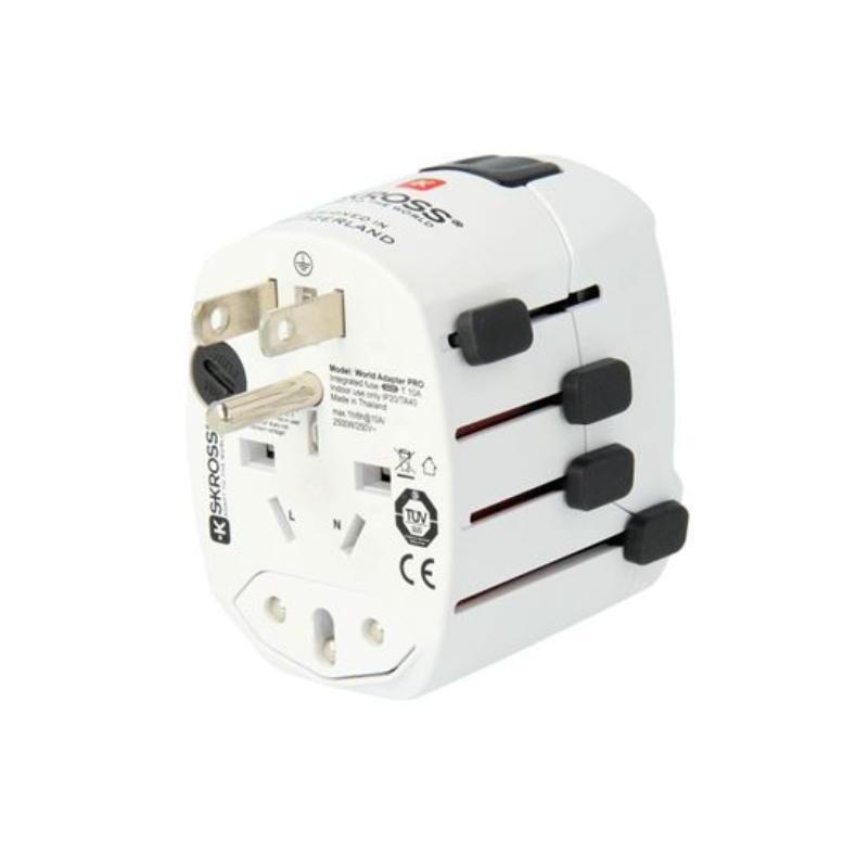 Skross pro travel adapter - white, , medium image number null