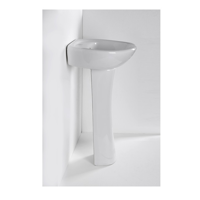 Product image: Basin with pedestal 495x430x840mm, , medium-null